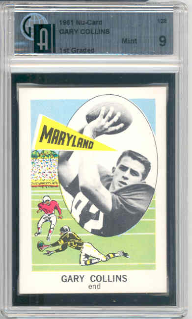 1961 Nu-Card #128 Gary Collins