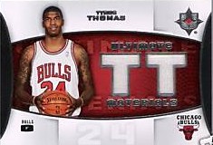 2007-08 Ultimate Collection Materials #TT Tyrus Thomas