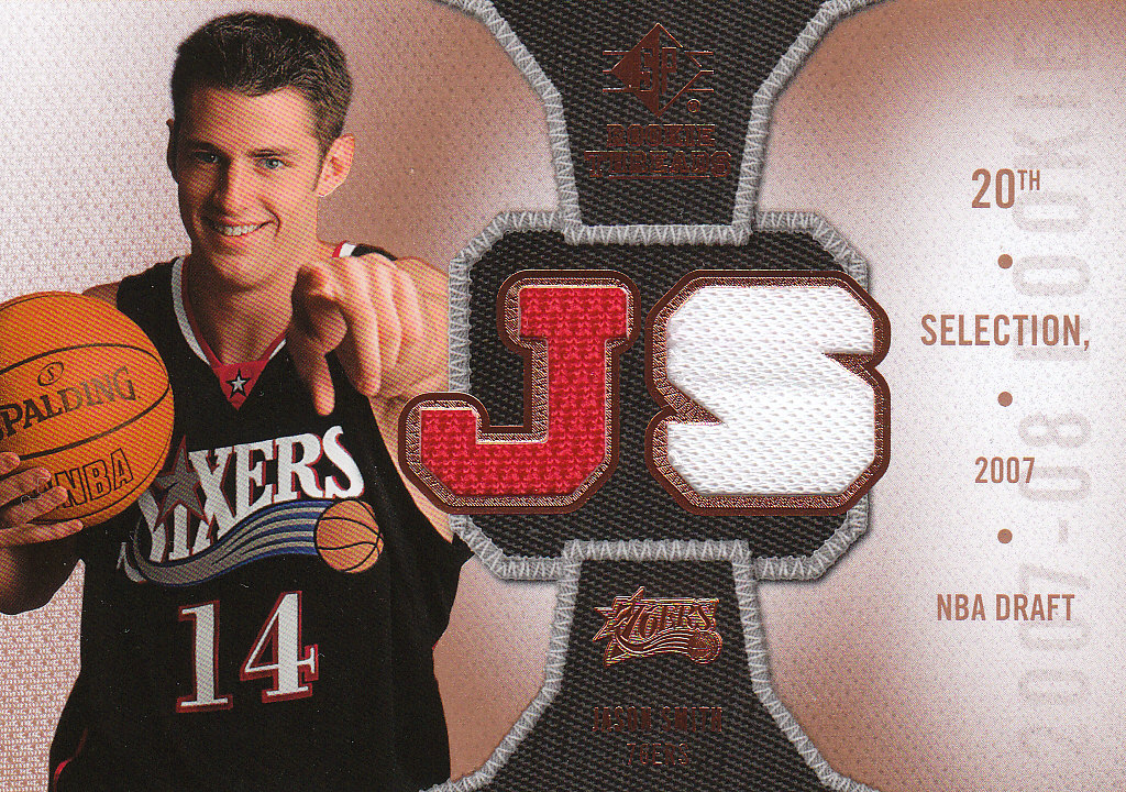 2007-08 SP Rookie Threads Rookie Threads #RTJS Jason Smith