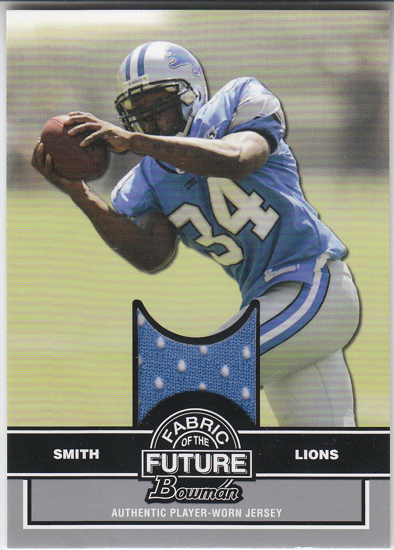 2008 Bowman Fabric of the Future #FFKS Kevin Smith A