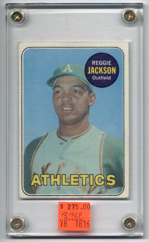 1969 Topps #260 Reggie Jackson, Rookie