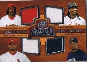 2008 Upper Deck Ballpark Collection #220 Vladimir Guerrero/Manny Ramirez/Albert Pujols/Carlos Lee