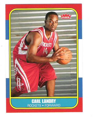 2007-08 Fleer 1986-87 Rookies #162 Carl Landry