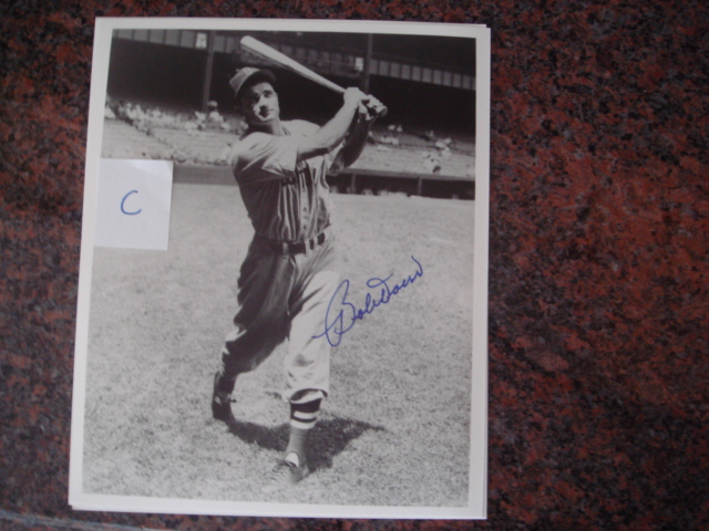 Bob Doerr Autographed 8 X 10 Red Sox Picture With COA pose C