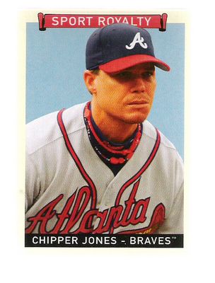 2008 Upper Deck Goudey #281 Chipper Jones SR SP