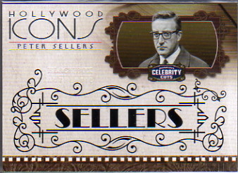 2008 Donruss Celebrity Cuts Hollywood Icons Black Box Exclusives #HI-PS Peter Sellers Serial #06/10