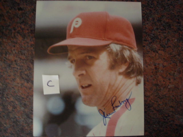 Jim Longborg Autographed 8 X 10 Phillies Picture With COA