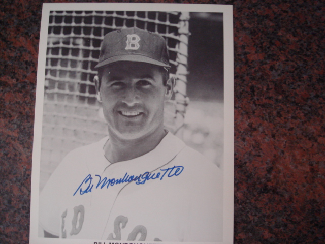 Bill Monbouquette Autographed 8 X 10 Red Sox Picture With COA 