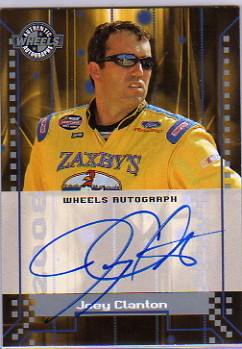 2008 Wheels Autographs #8 Joey Clanton CTS HG