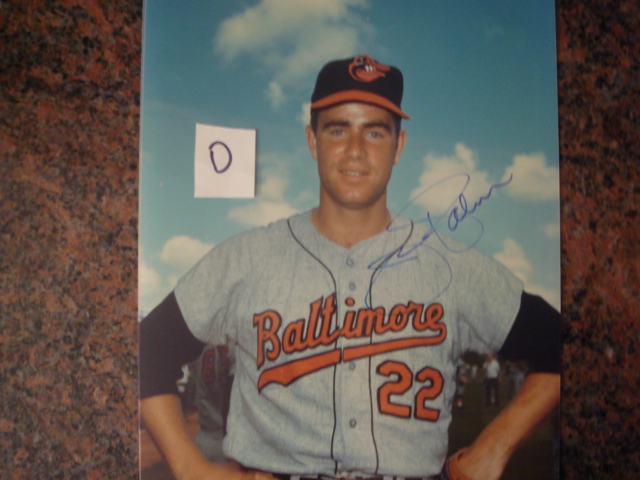 Jim Palmer Autographed 8 X 10 Orioles Picture With COA pose D