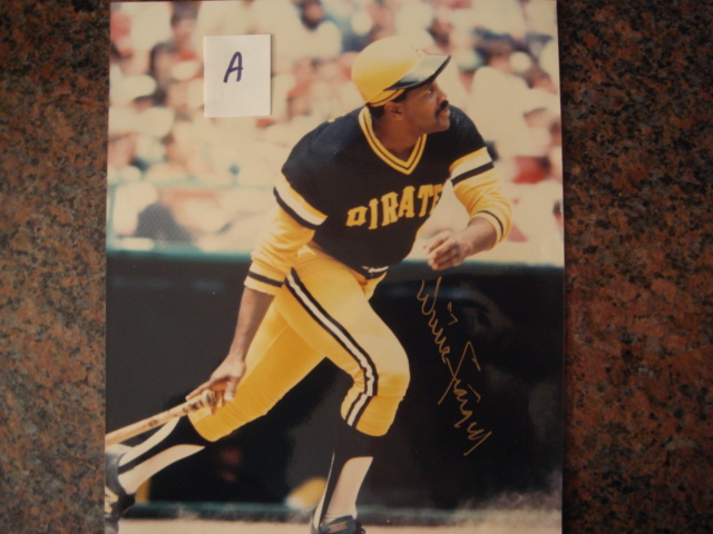 Willie Stargell Autographed 8 X 10 Pirates  Picture With COA pose A