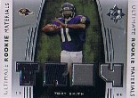 2007 Ultimate Collection Rookie Materials Silver #URMTS Troy Smith