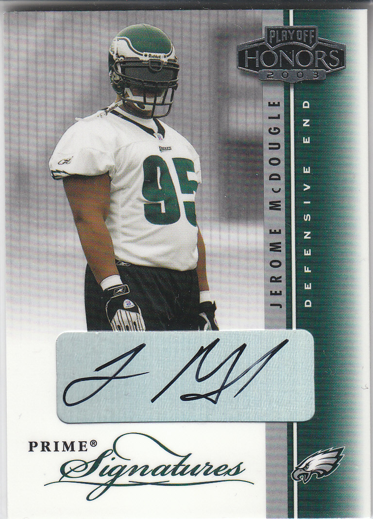 2003 Playoff Honors Prime Signatures #PS53 Jerome McDougle/300