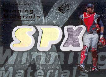 2007 SPx Winning Materials 199 Silver #VM Victor Martinez/199