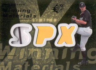 2007 SPx Winning Materials Patches Gold #JJ Josh Johnson/99