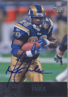 2008 Ultimate Collection 1997 Legends Autographs #191 Marshall Faulk