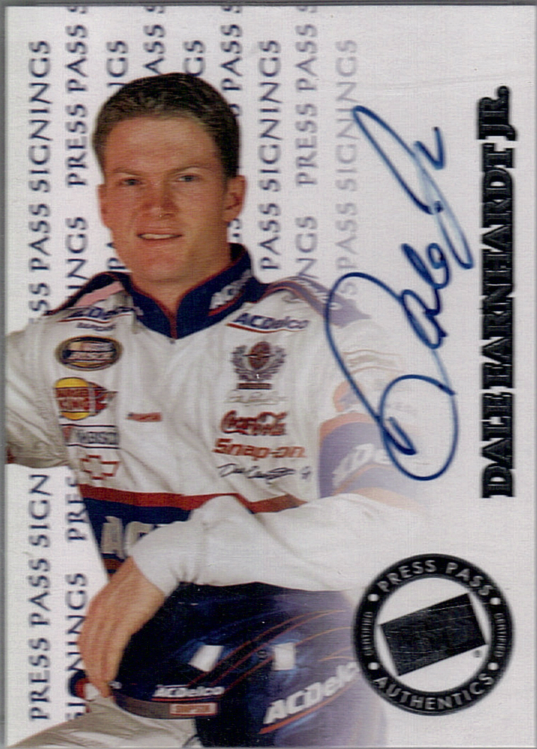 1999 Press Pass Signings #15A Dale Earnhardt Jr./875
