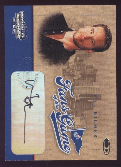 2004 Donruss World Series Fans of the Game Autographs #1 Val Kilmer