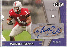 2009 SAGE HIT Autographs Silver #93 Marcus Freeman