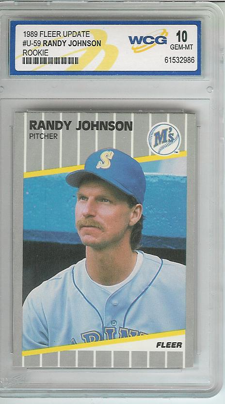 1989 Fleer Update #59 Randy Johnson