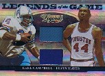 2008 Donruss Sports Legends Legends of the Game Combos #8 Earl Campbell Jsyll/Elvin Hayes Jsy