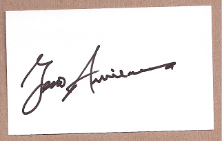 Geno Auriemma Auto 3x5 index card Autograph Coached 1985-Current University of Connecticut (NC205)