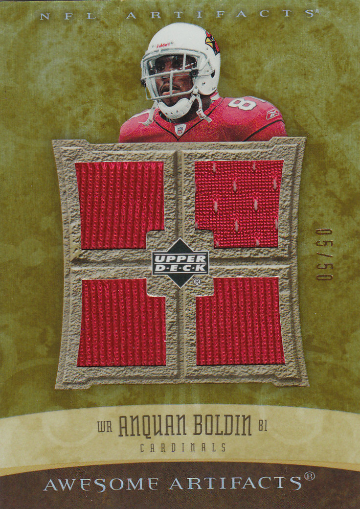 2007 Artifacts Awesome Artifacts #AAAB Anquan Boldin