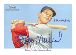 2010 Topps National Chicle Baseball Factory Sealed HOBBY Series Box - 2 On Card Autographs & One Relic Card Per Box - Possible Babe Ruth Mickey Mantle Stan Musial - In Stock Now  