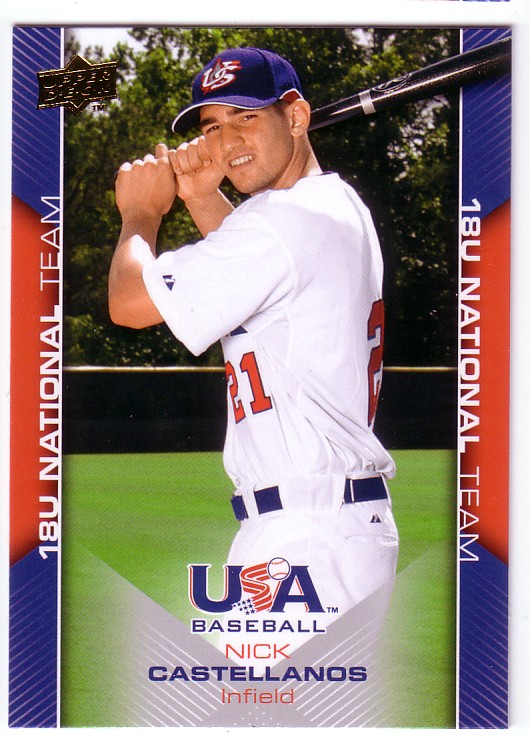 2009-10 USA Baseball #USA24 Nick Castellanos