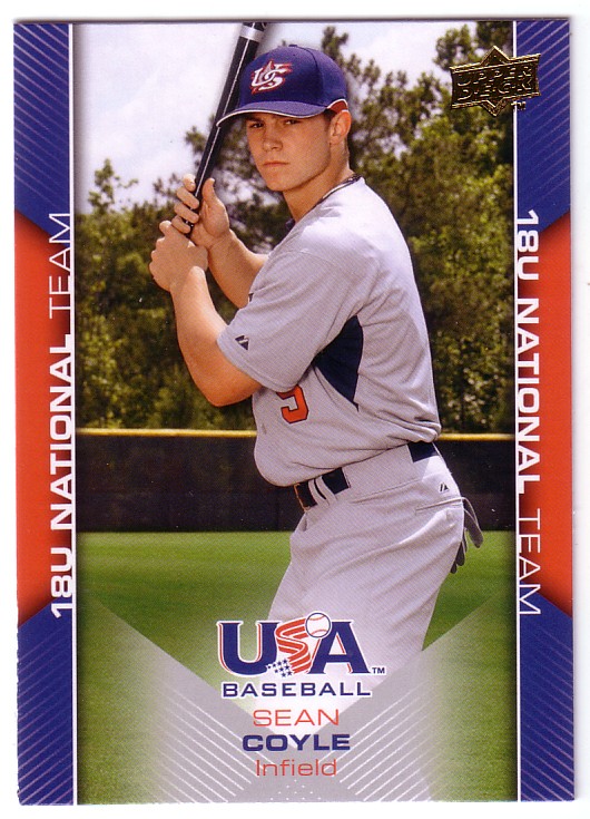 2009-10 USA Baseball #USA26 Sean Coyle