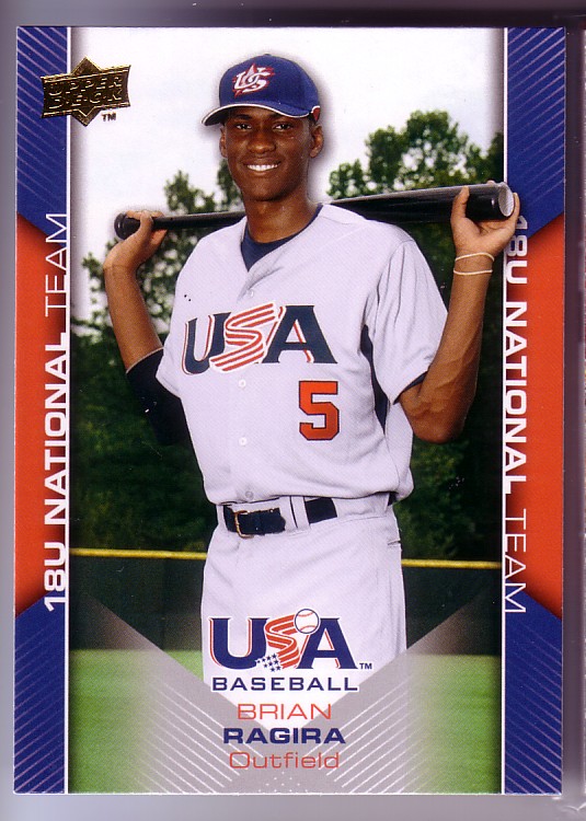 2009-10 USA Baseball #USA36 Brian Ragira