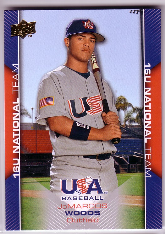 2009-10 USA Baseball #USA59 JoMarcos Woods