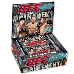 2010 Topps UFC Main Event (Uncaged) MMA Mixed Martial Arts Sports Trading Cards Hobby Box
