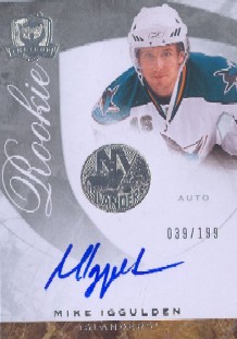 2008-09 The Cup #68 Mike Iggulden AU RC