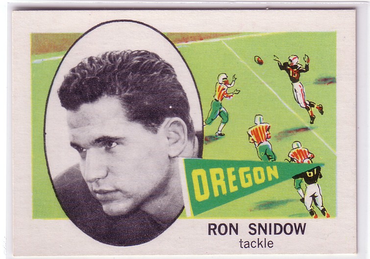 1961 Nu-Card #102 Ron Snidow