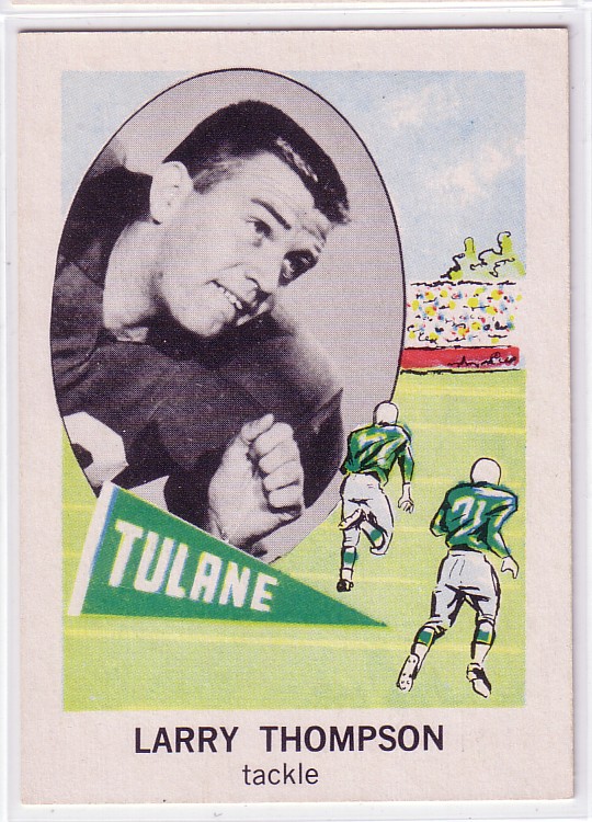 1961 Nu-Card #153 Larry Thompson T