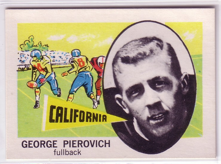 1961 Nu-Card #165 George Pierovich