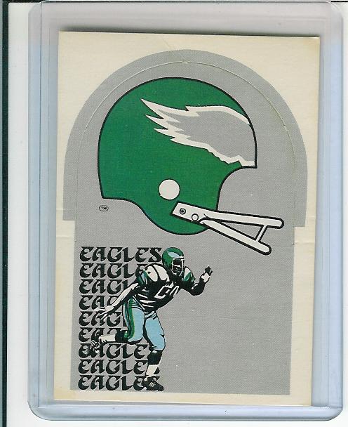 1976 Sunbeam NFL Die Cuts #21 Philadelphia Eagles