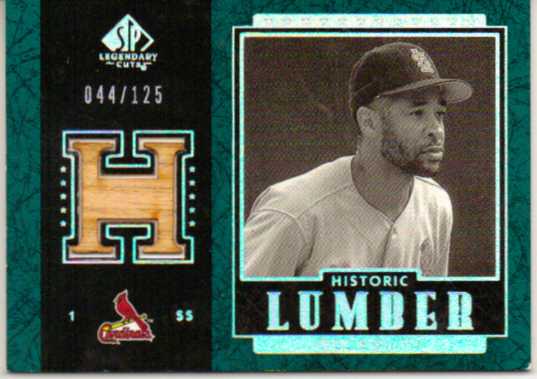 2003 SP Legendary Cuts Historic Lumber Green #OS Ozzie Smith Cards/125