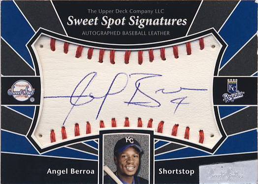 2004 Sweet Spot Signatures #SSAB Angel Berroa T4