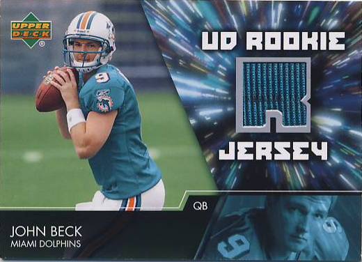 2007 Upper Deck Rookie Jerseys #JB John Beck