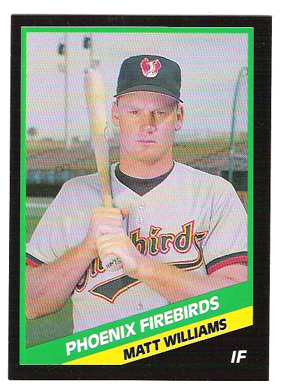 1988 Phoenix Firebirds CMC #18 Matt Williams