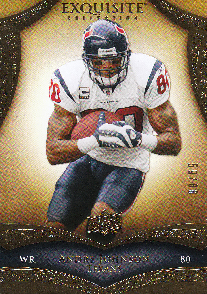 2009 Exquisite Collection #26 Andre Johnson