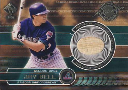2001 Private Stock Game Gear #10 Jay Bell Bat