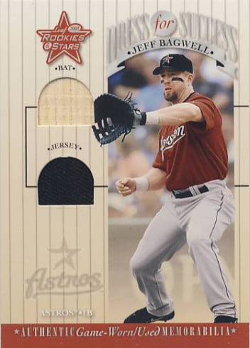 2001 Leaf Rookies and Stars Dress for Success #DFS16 Jeff Bagwell
