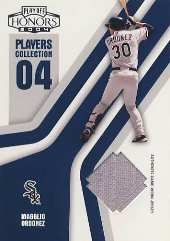 2004 Playoff Honors Players Collection Jersey Blue #54 Magglio Ordonez Road