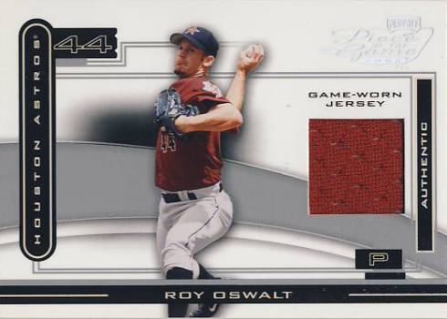 2003 Playoff Piece of the Game Silver #84 Roy Oswalt Jsy