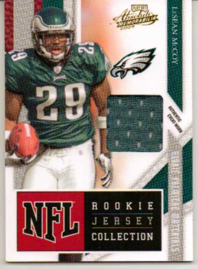 2009 Absolute Memorabilia Rookie Jersey Collection #32 LeSean McCoy