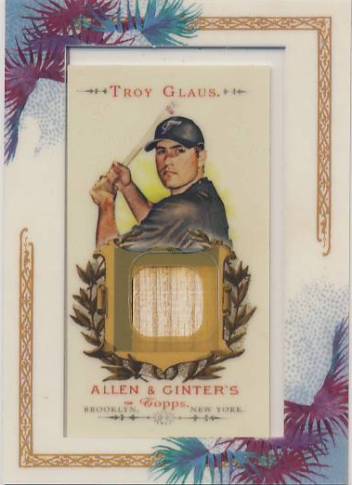 2007 Topps Allen and Ginter Relics #TG Troy Glaus Bat H