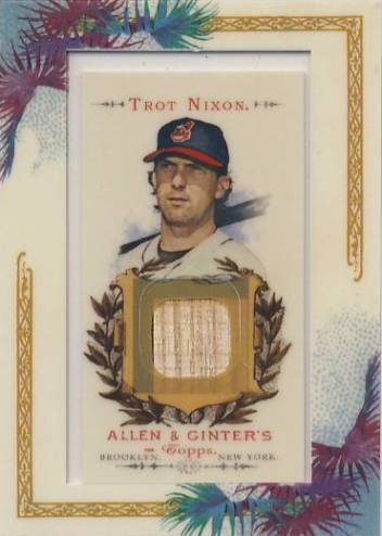 2007 Topps Allen and Ginter Relics #TN Trot Nixon Bat G